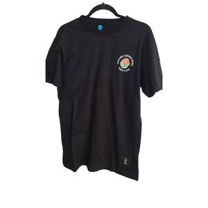 Vast Life Graphic T-Shirt Size Large Black NWT‎